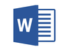 ikona programu MS Word