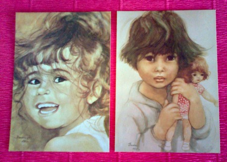pocztówki przedstawiające dzieci 1