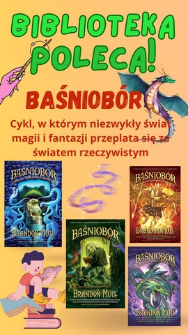 Plakat: Biblioteka poleca - Baśniobór