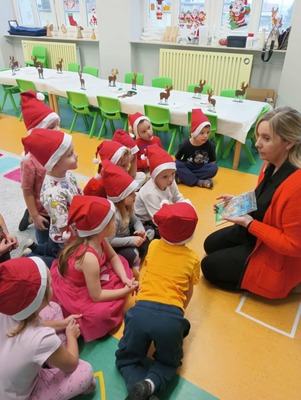 zajęcia świąteczne z przedszkolakami