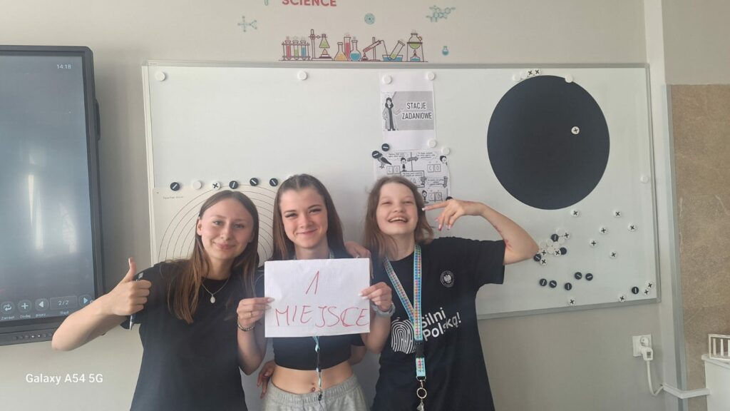 Zwycięski zespół klasa 8c