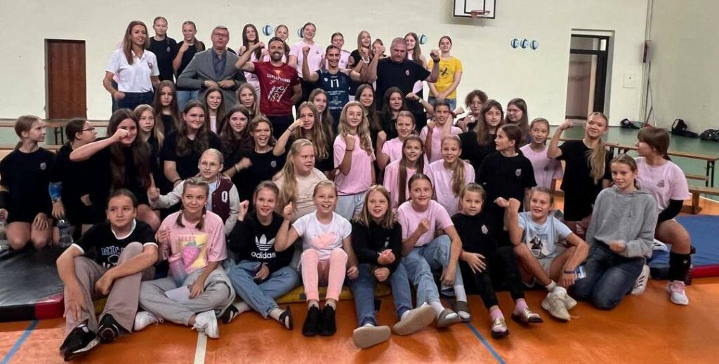 Pamiątkowa fotka z Anią.