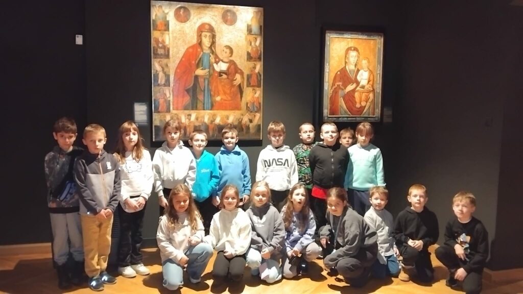 Wspólne zdjęcie w muzeum