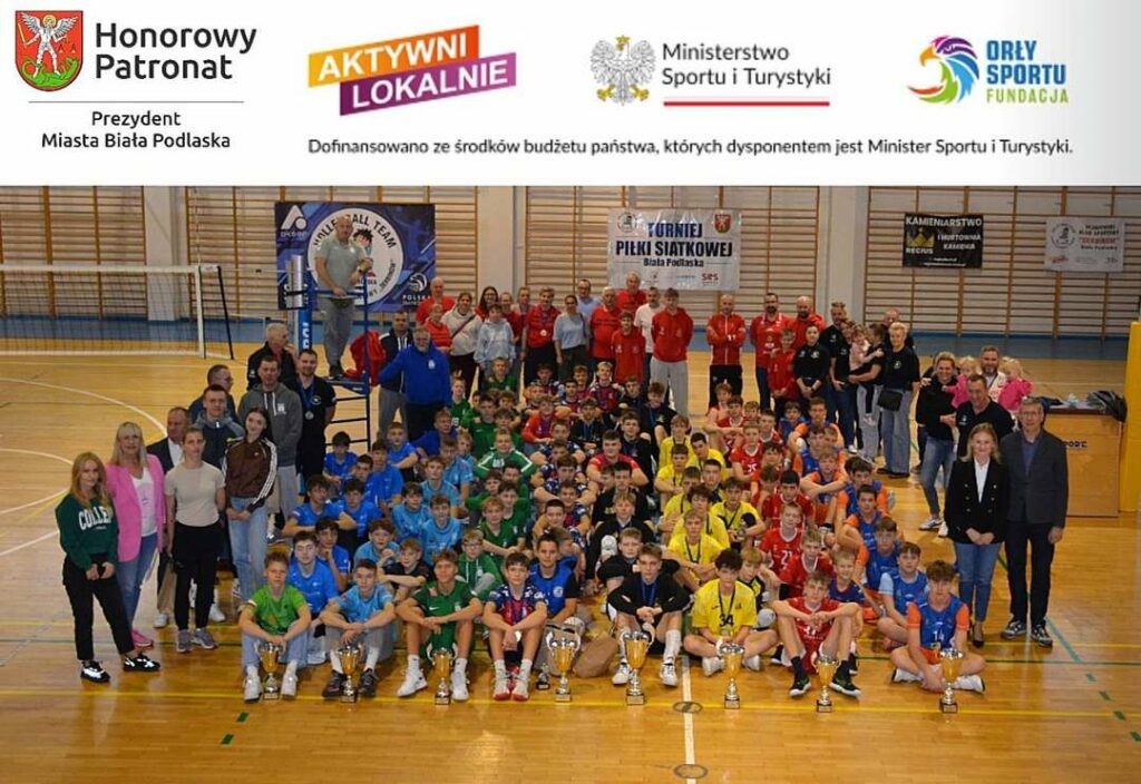 Uczestnicy Festiwalu Piłki Siatkowej