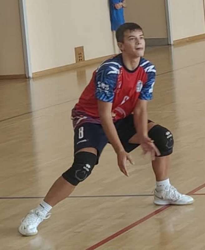 Karol Maj, uczeń klasy 7a powołany na zgrupowanie Kadry Polski U-14