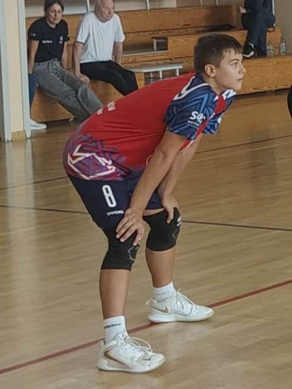 Karol Maj, uczeń klasy 7a powołany na zgrupowanie Kadry Polski U-14