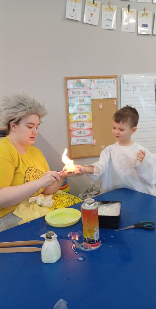 Eksperyment z ogniem.