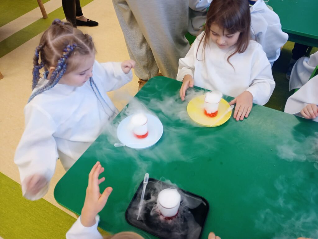 Obserwacja wykonanego doświadczenia.