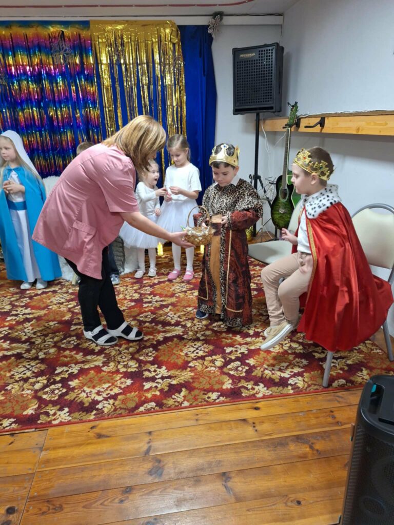 Podziękowanie za występ.