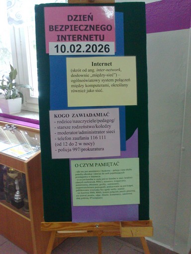 Tablica Dzień Bezpiecznego Internetu
