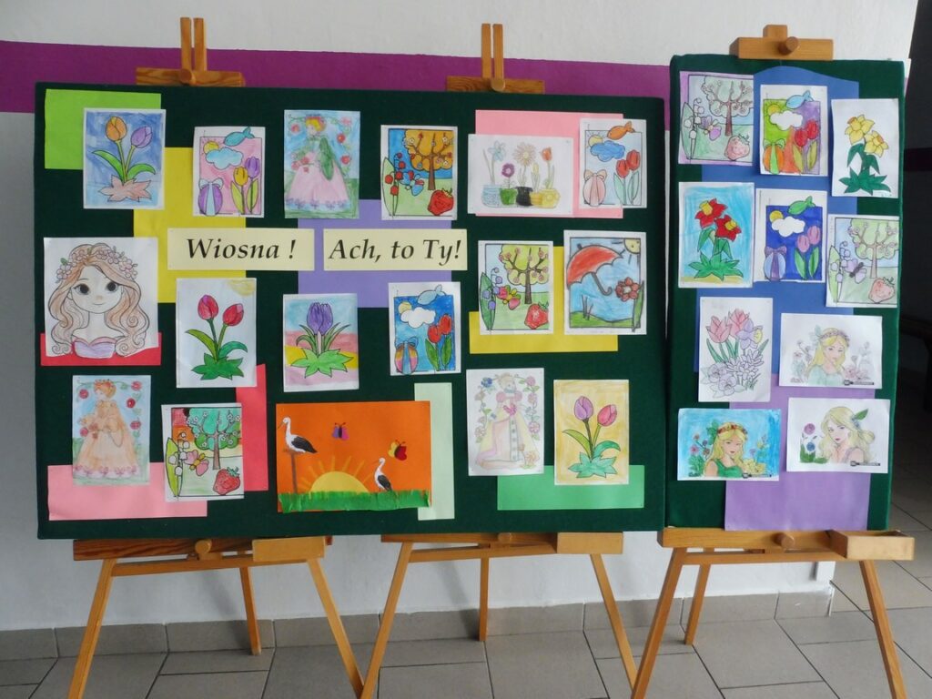 Wystawa prac uczniów 1