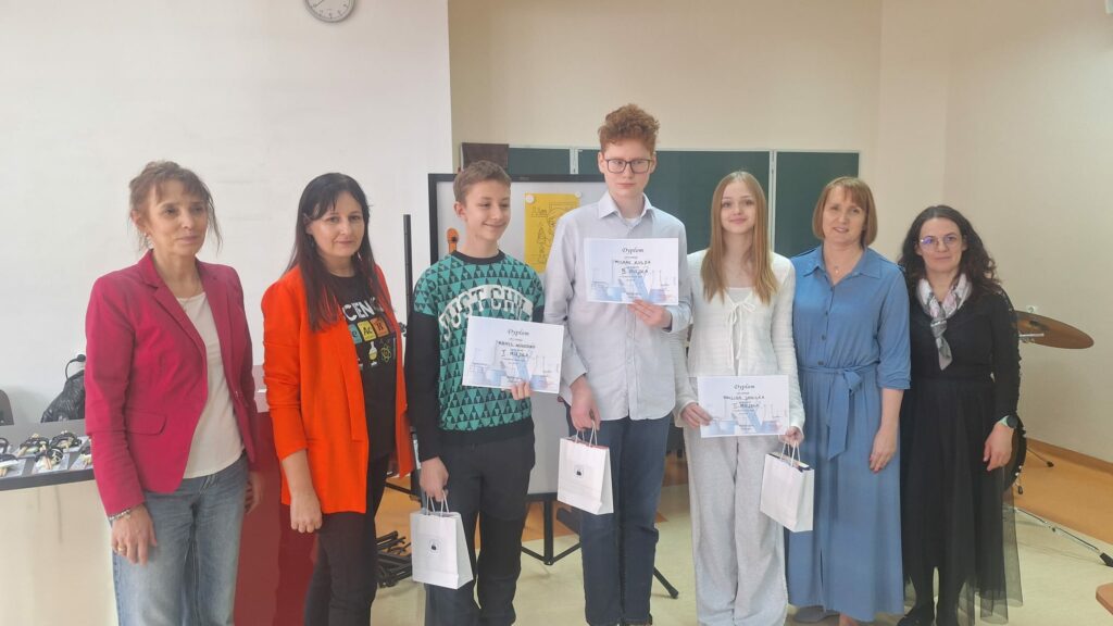 Laureaci konkursu chemicznego 1.